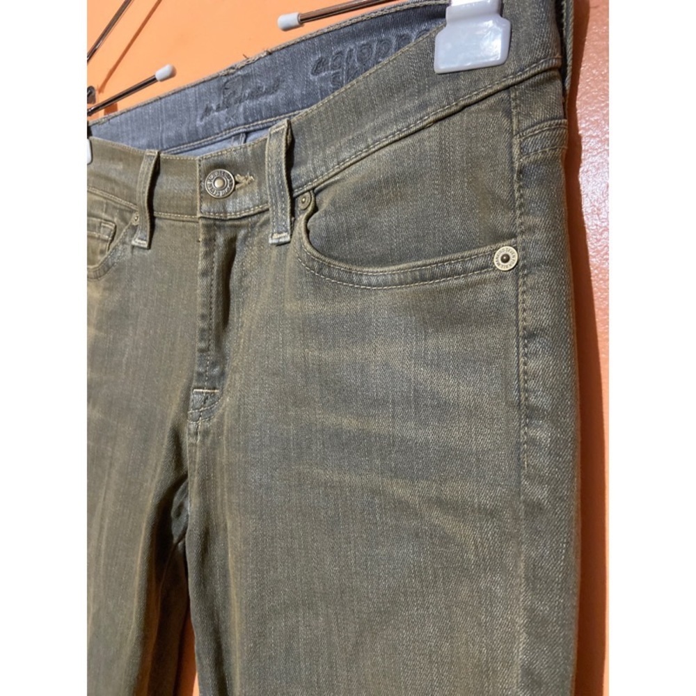 Cropped Skinny Ankle Zip Jeans - Picture 4 of 8